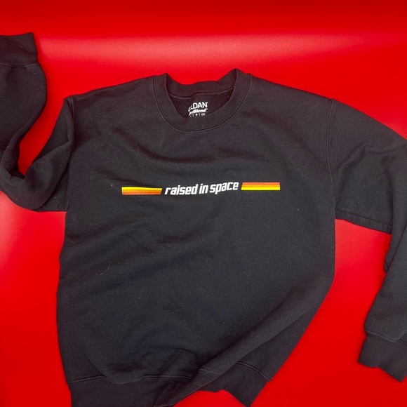 GILDEN DRY BLEND “raised in space crewneck. AmaOng - Picture 3 of 5